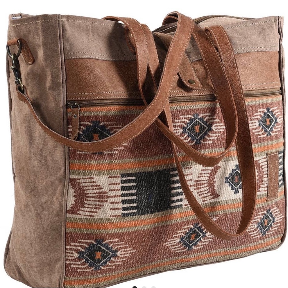 NWT Large western Tote bag
